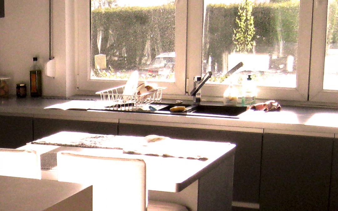 Rénovation de la cuisine avec pose d’un foyer Stuv