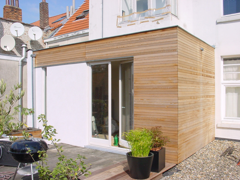 Rénovation extension arrière 4ème étage